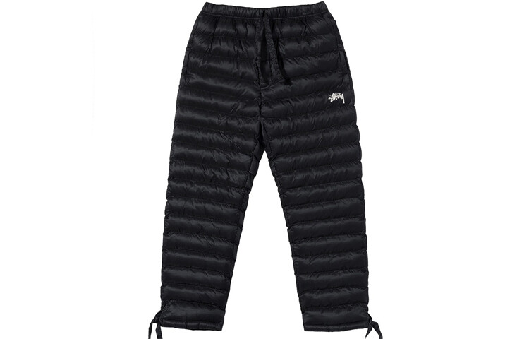 

Мужские пуховые брюки Stussy/хлопковые брюки, цвет Black