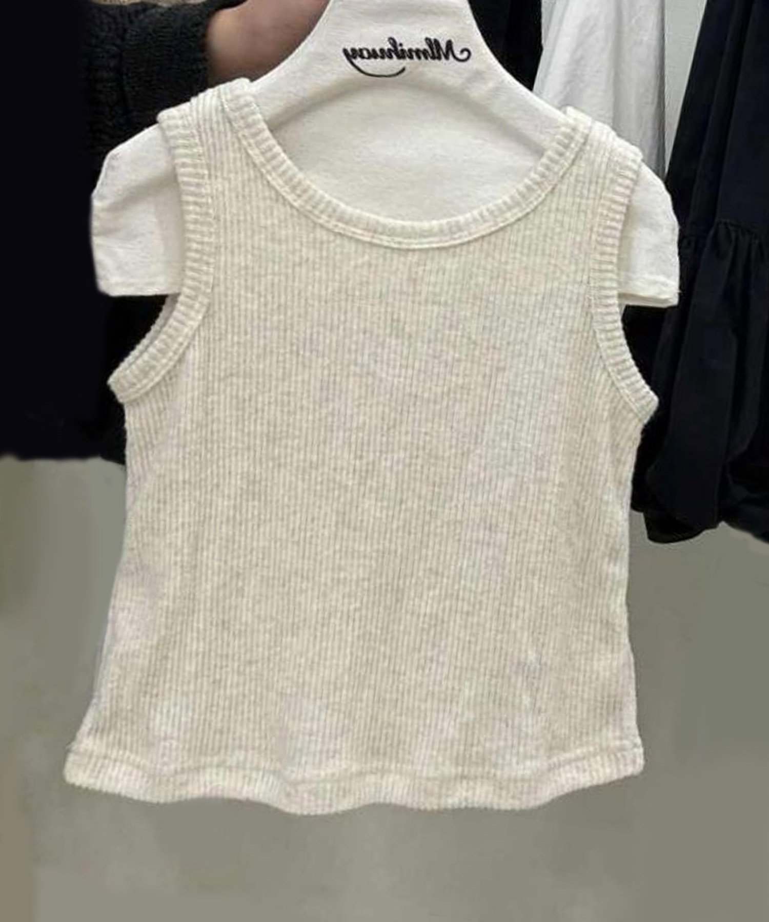 Майка с цветочным принтом Aimoha Kids, off white
