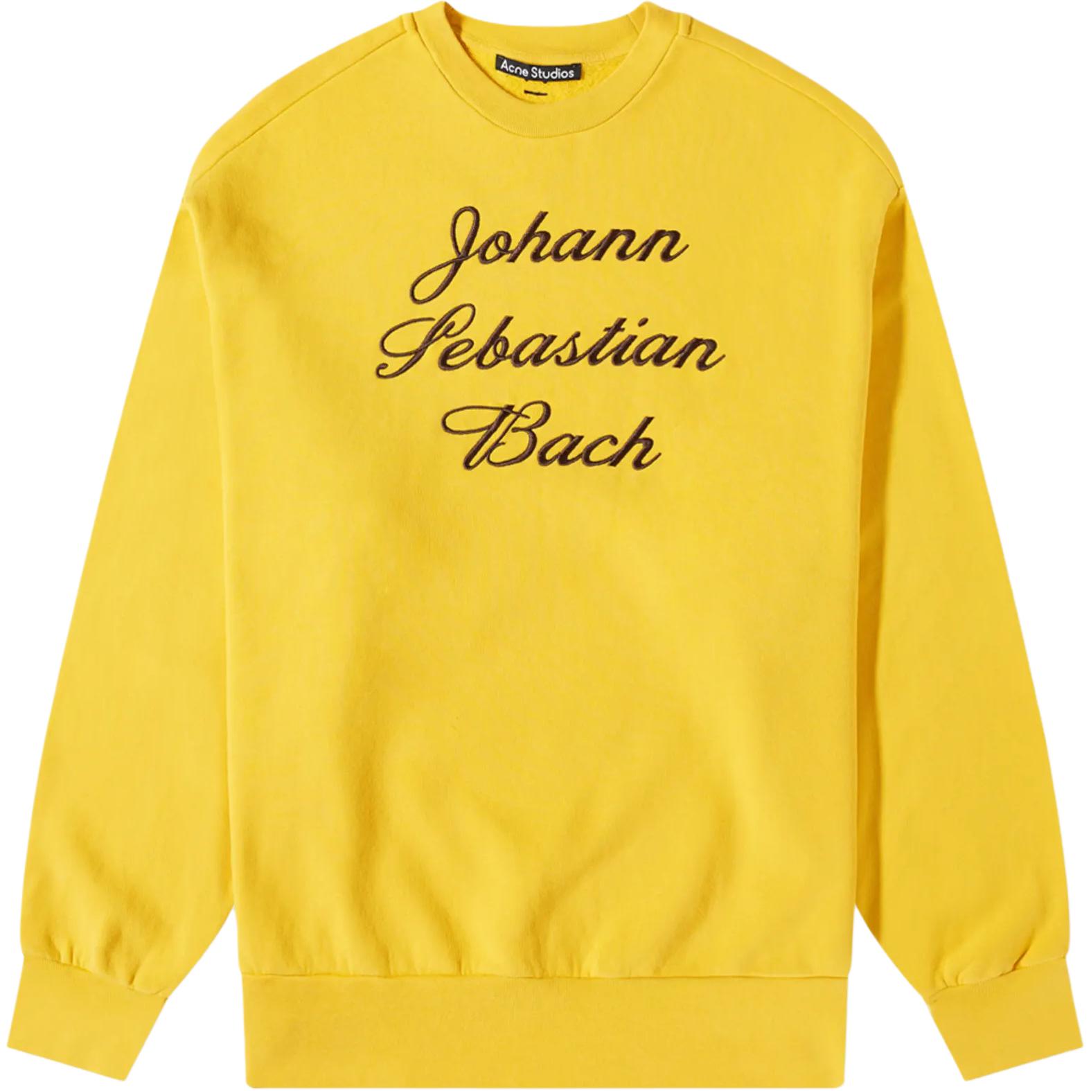 

Acne Studios SS22 Толстовка унисекс рыже-желтая