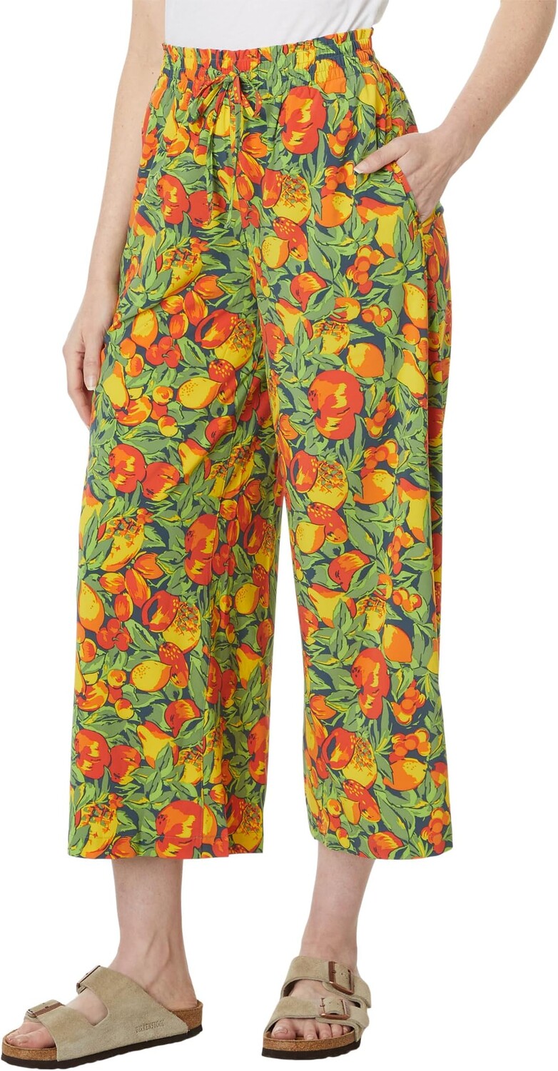 

Брюки Toad&Co Sunkissed Wide Leg Pants, цвет Midnight Fruit Print