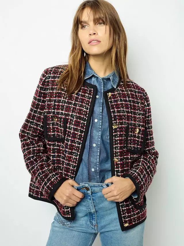 

Куртка Gerard Darel Maiwenn Tweed Wool Blend, разноцветный