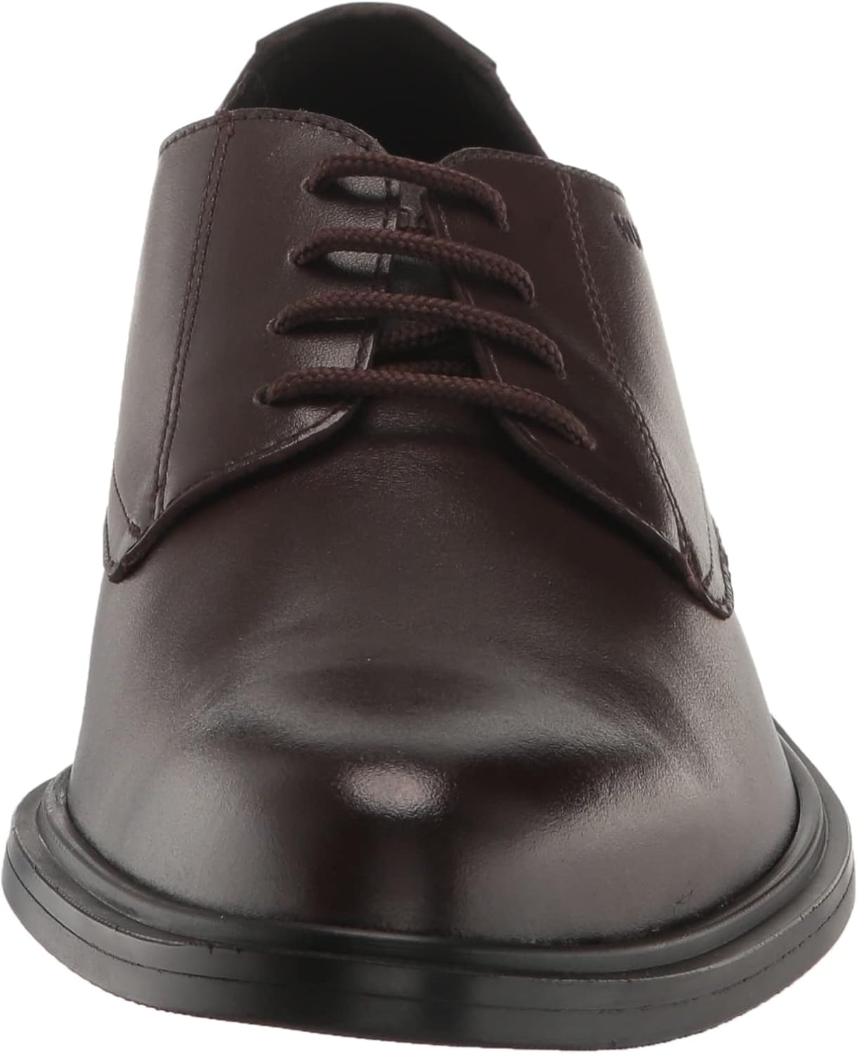 HUGO Мужские кожаные дерби Kerr Oxford, Hickory Brown — фото 2