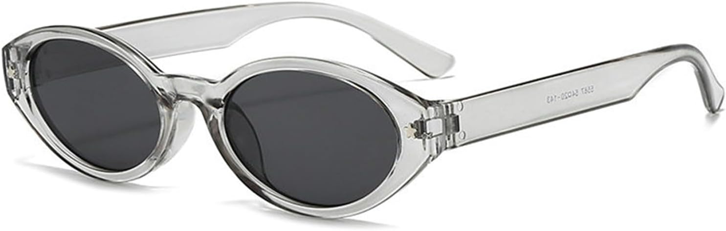 

Солнцезащитные очки Willochra в стиле ретро, ​​овальные, для женщин и мужчин, маленькие, в стиле 90-х, модные женские очки, милые очки «кошачий глаз», защита от ультрафиолета UV400, C12