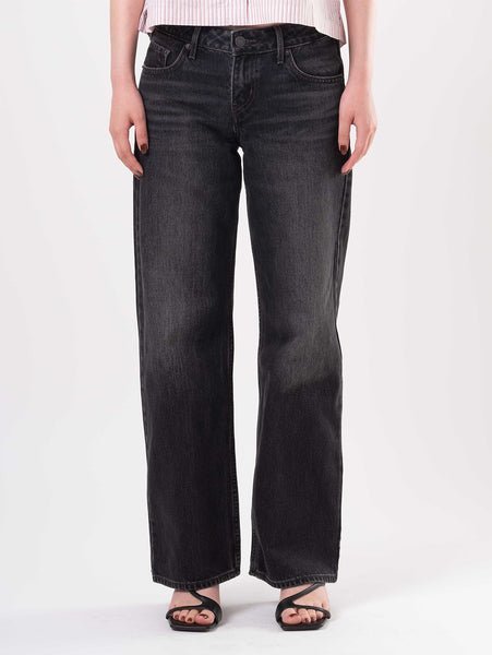 Низкие свободные джинсы черного цвета Levi's, Blacks