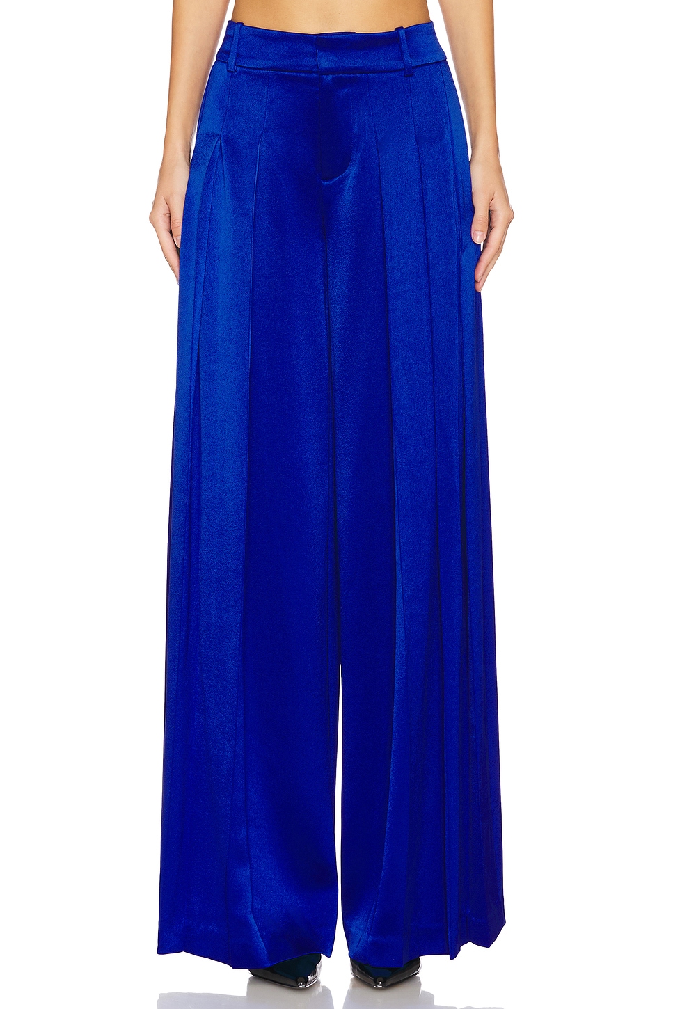 

Широкие брюки simon Alice + Olivia, цвет royal