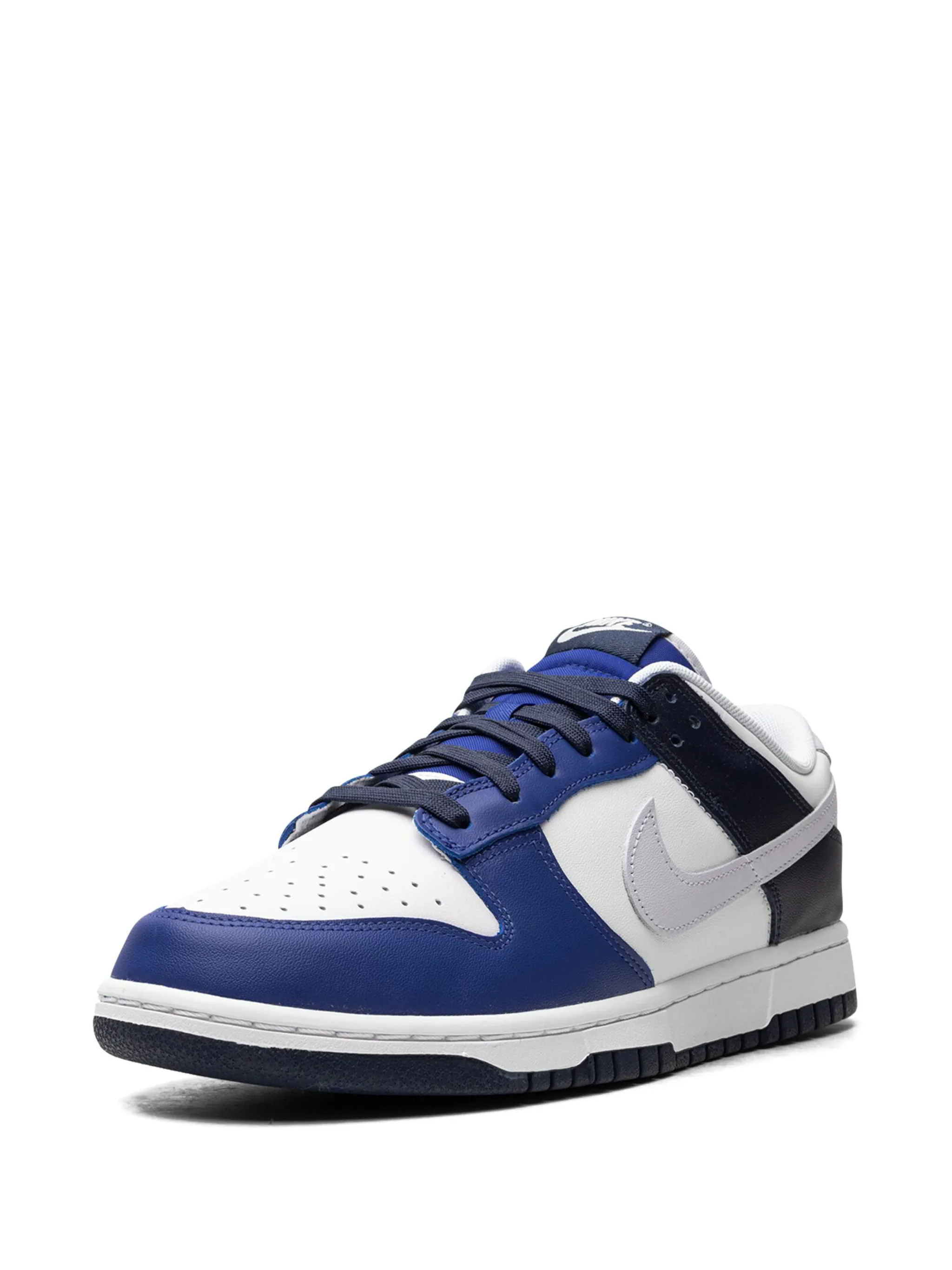 Кроссовки Dunk Low Game Royal/Navy Nike, белый — фото 3