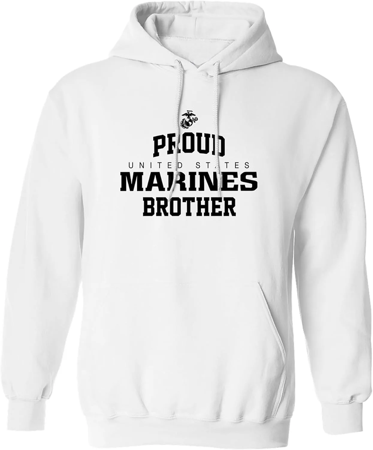 

Толстовка с капюшоном Zerogravitee Proud Marines Brother