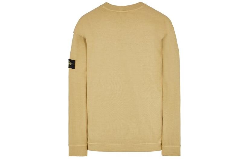 Толстовка мужская льняная Stone Island, цвет Linen — фото 2