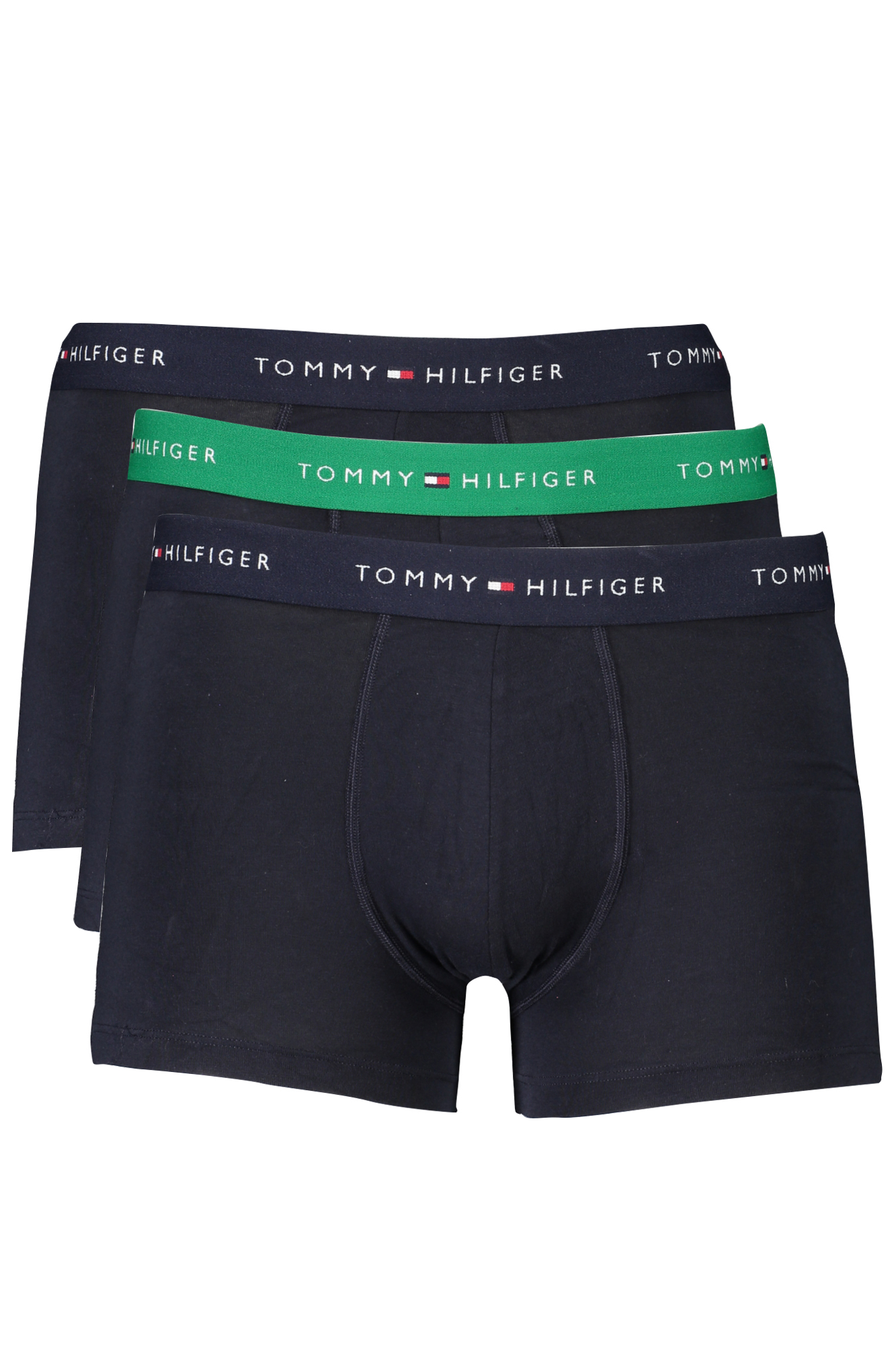

Мужские боксеры Tommy Hilfiger хлопковые с логотипом 3 шт, синий