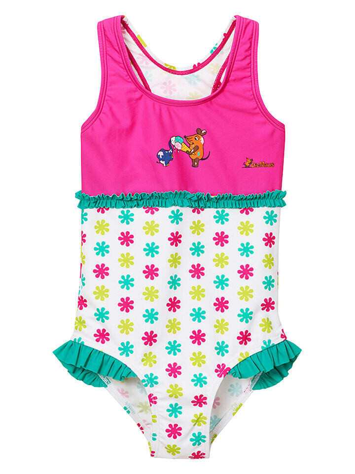 

Купальник Playshoes Die Maus, цвет pink/bunt
