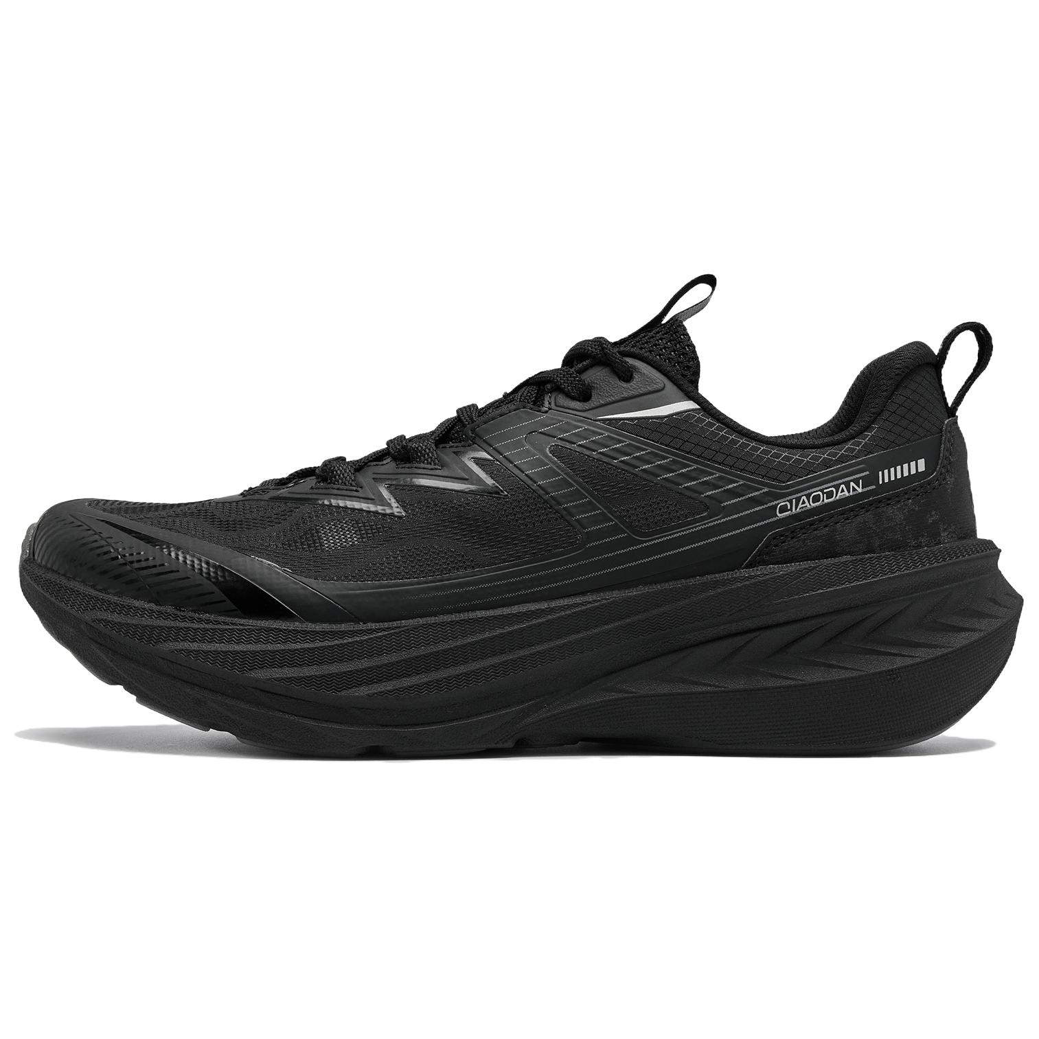

QIAODAN Кроссовки Lotto Running Shoes Men Low Top Black/Liquid Silver