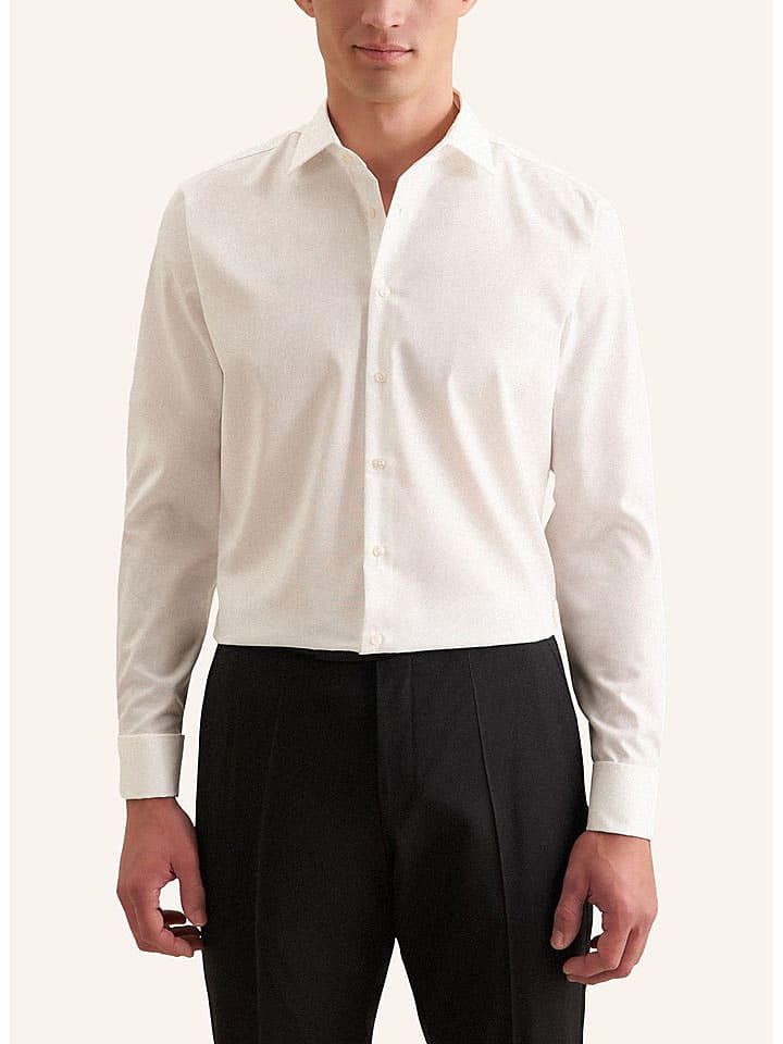 

Seidensticker Рубашка - приталенный крой - белого цвета