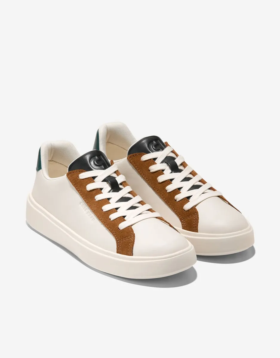 Женские кожаные кроссовки, сделанные из легкой и гибкой кожи Cole Haan, бежевый — фото 4