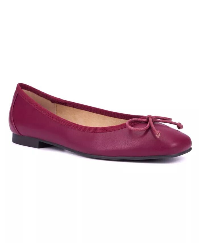 

Женские балетки Paulina New York & Company, красный