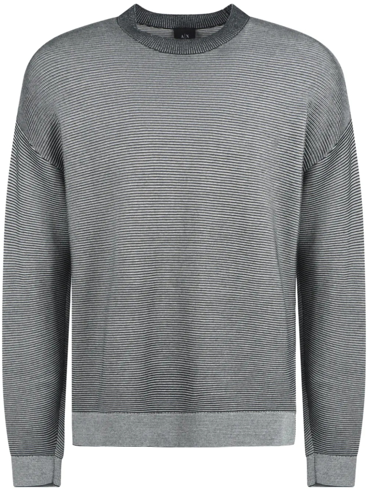 

Свитер в рубчик Armani Exchange, зеленый