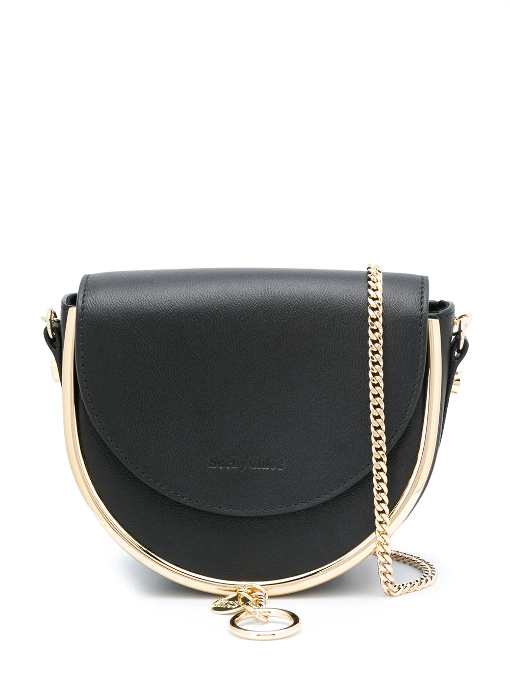 

Сумка через плечо Mara с клапаном See by Chloé, черный