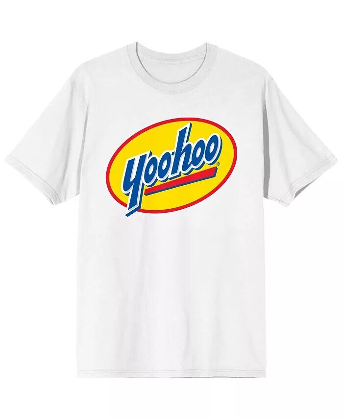 

Футболка мужская белая с логотипом Chocolate Milk Drink-3XL Yoo-hoo, белый