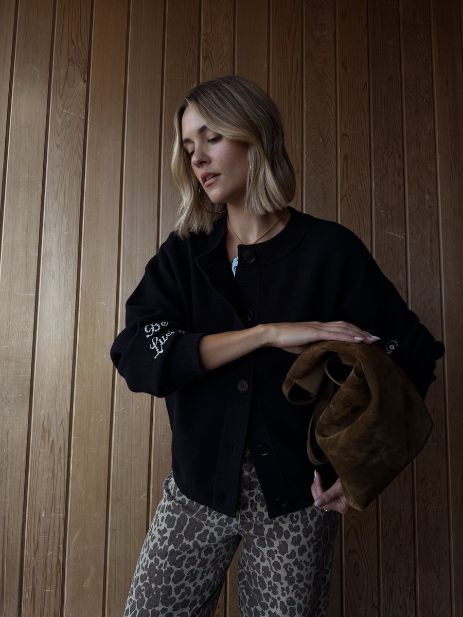 

Кардиган Never Fully Dressed LUCKY PEARL CARDI, Black