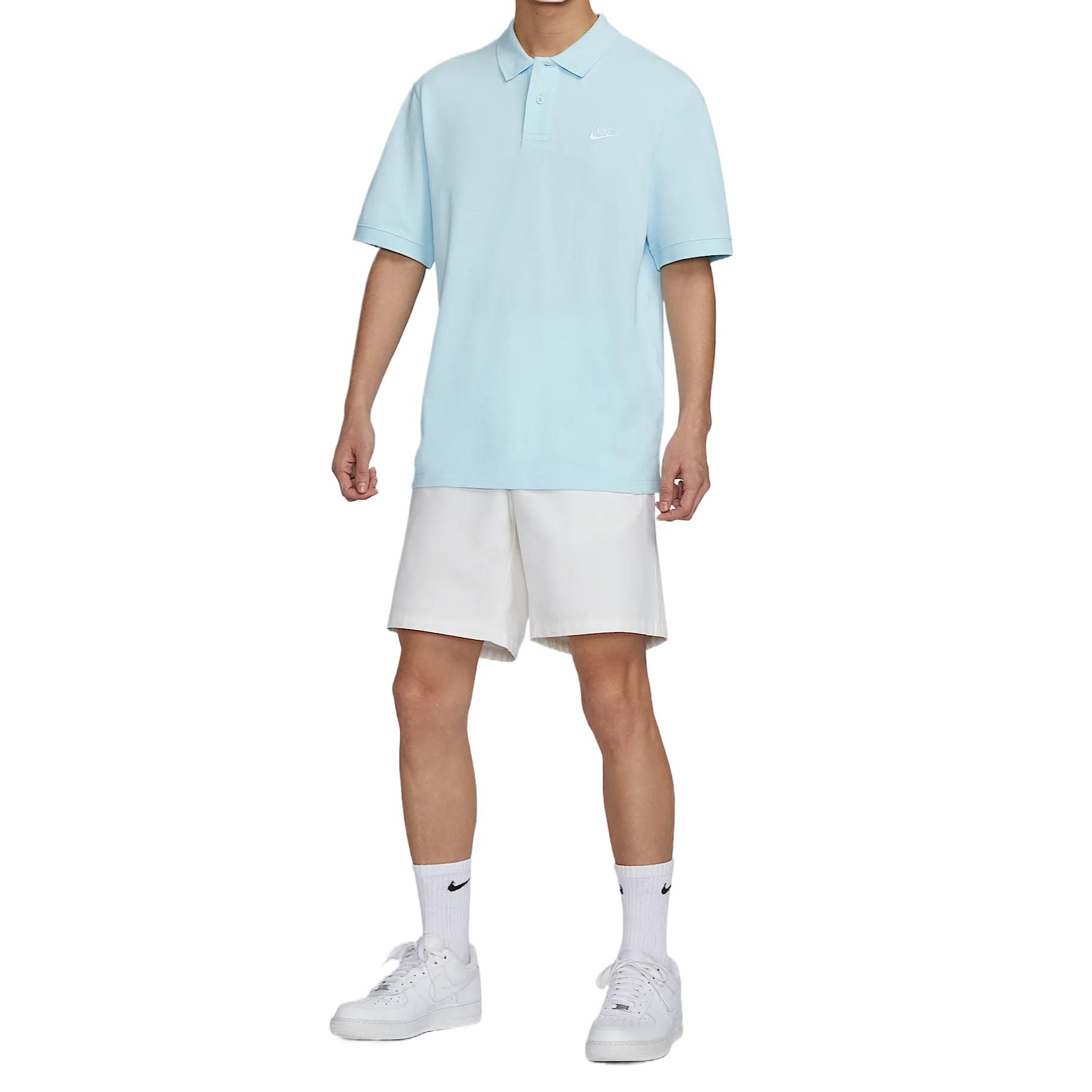 Nike Футболка Club T мужская Glacier Blue — фото 3
