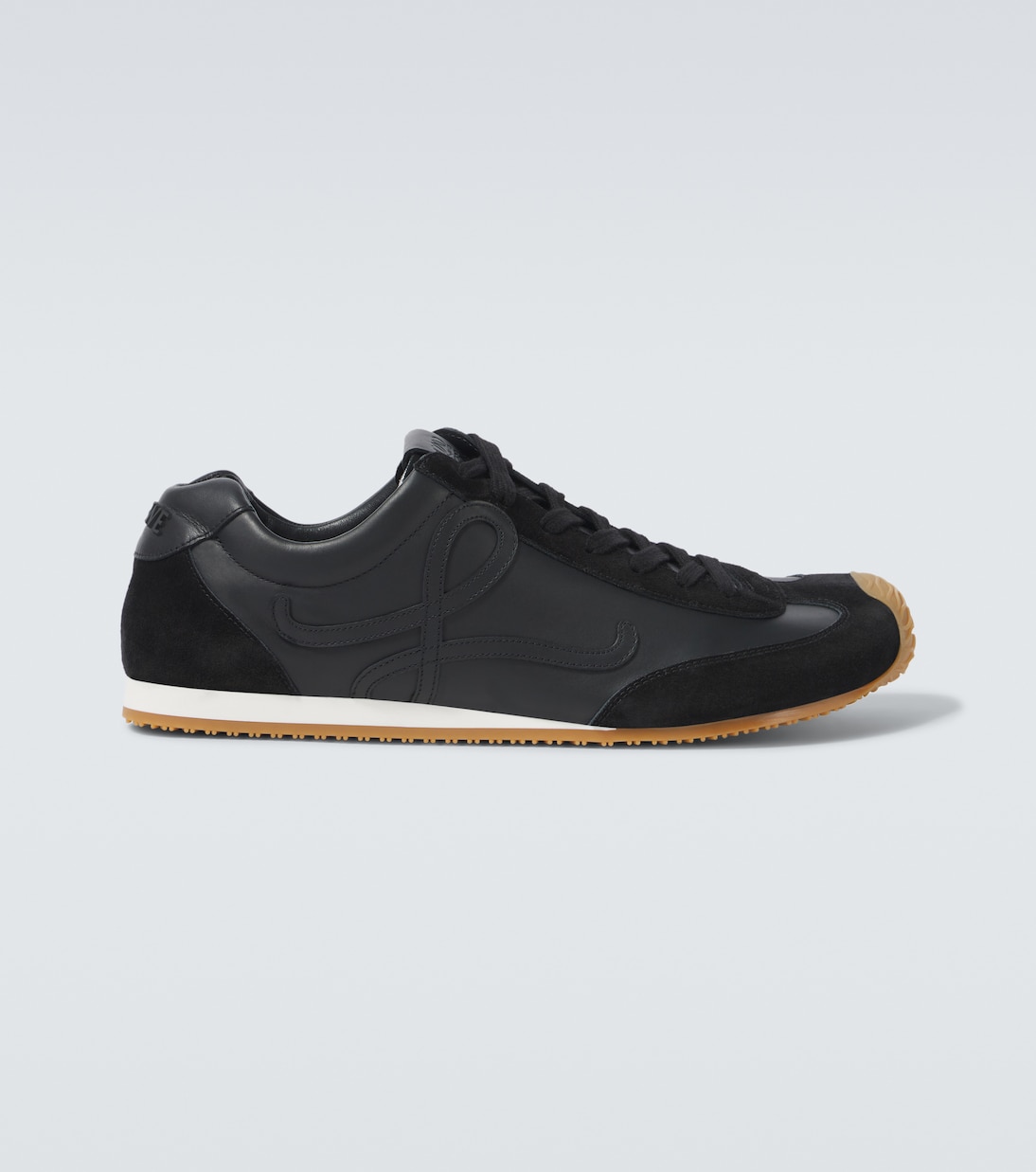 

Балетки Runner 2.0 из кожи Loewe, черный