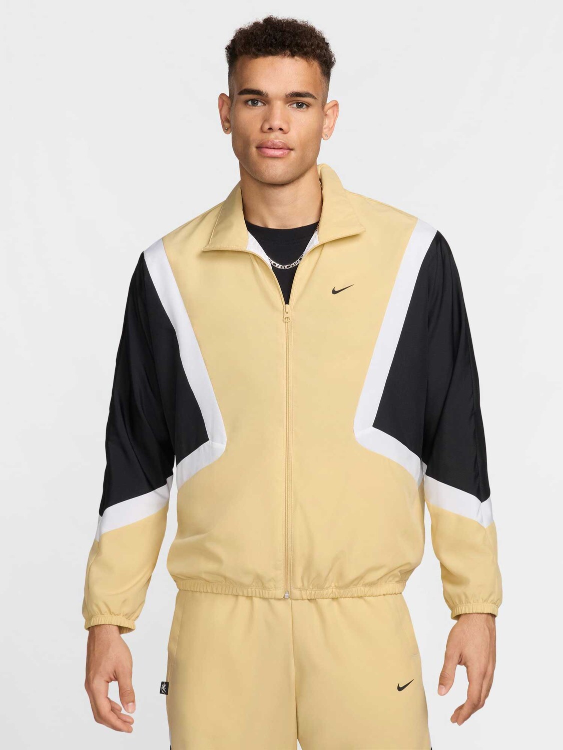 

Спортивный топ Nike M NK DF WVN ICON JKT STRTFV, желтый