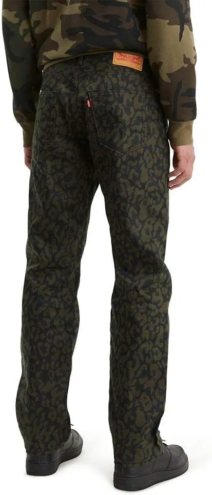 Джинсы Levi's 501 Original Bubble Cheetah Anthracite — фото 3