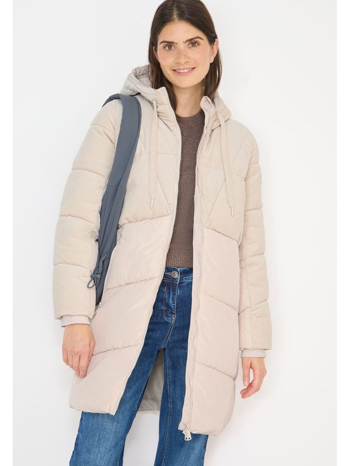 

Cecil Стеганое пальто бежевого цвета
