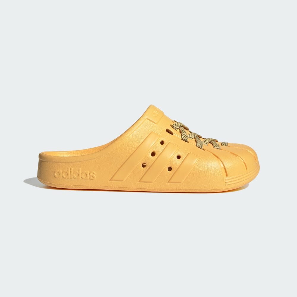 

Сандалии Adidas Adilette Clogs, цвет Semi Spark/Semi Spark/College Green