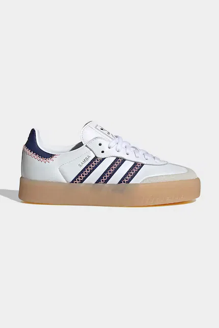 Кроссовки детские Samba E Adidas Originals, белый