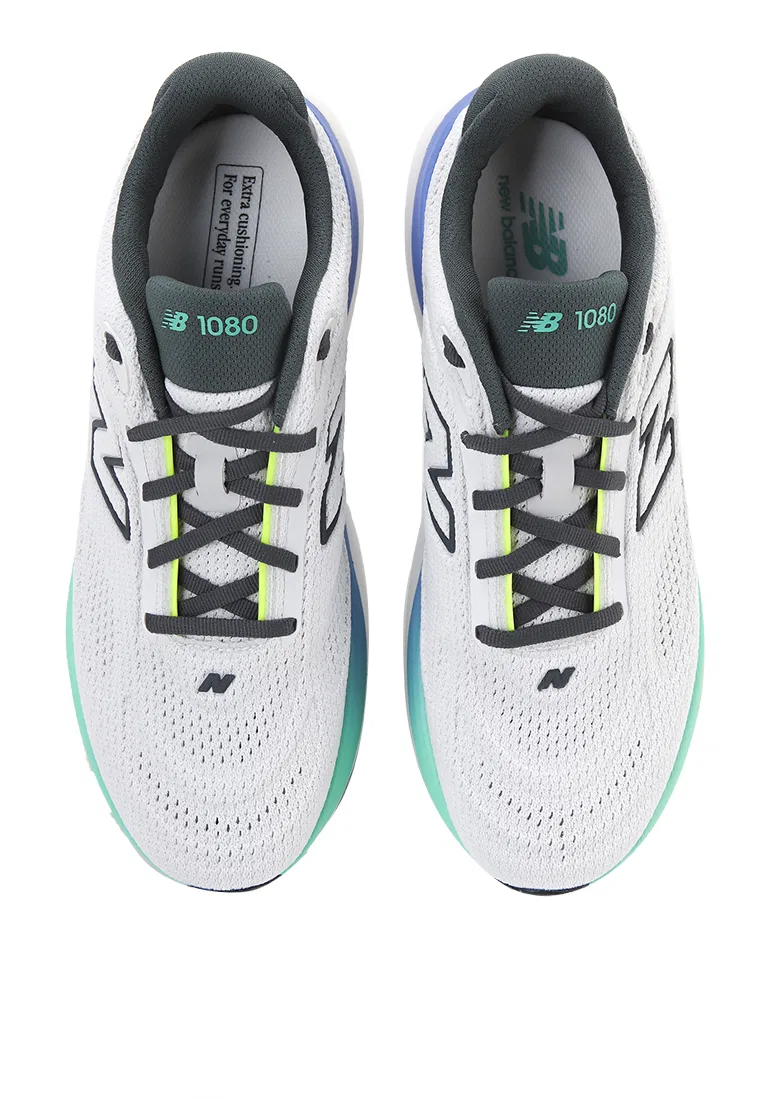 Кроссовки мужские спортивные, модель 1080 New Balance, серый — фото 4