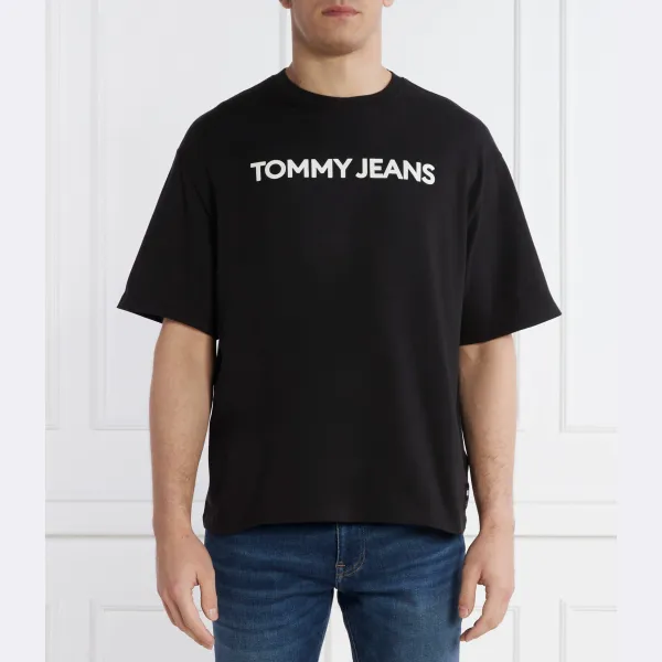 

Футболка оверсайз Tommy Hilfiger, черный