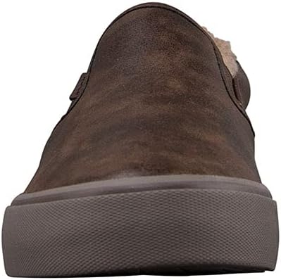 Мужские слипоны Lugz Clipper Lx из флиса, темно-коричневый — фото 2