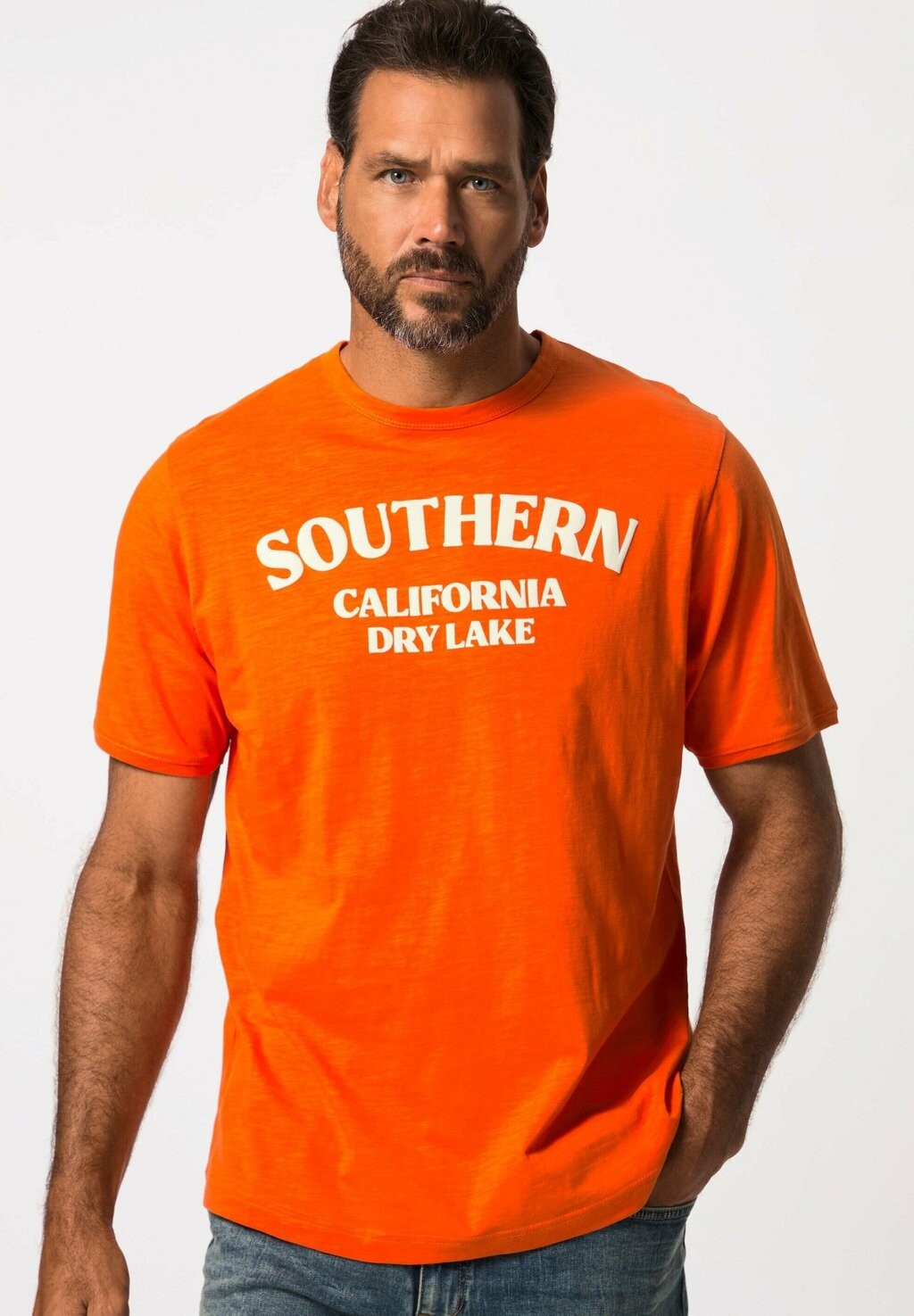 

Футболка с принтом SOUTHERN BRUSTPRINT JP1880, цвет clementine