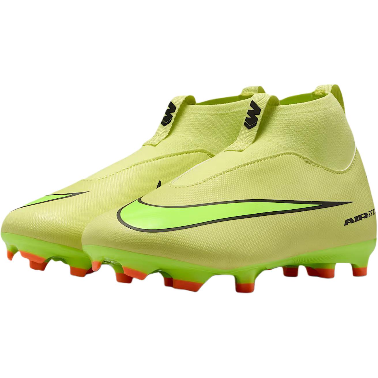 Nike Mercurial Superfly 10 высокие детские футбольные бутсы green — фото 4