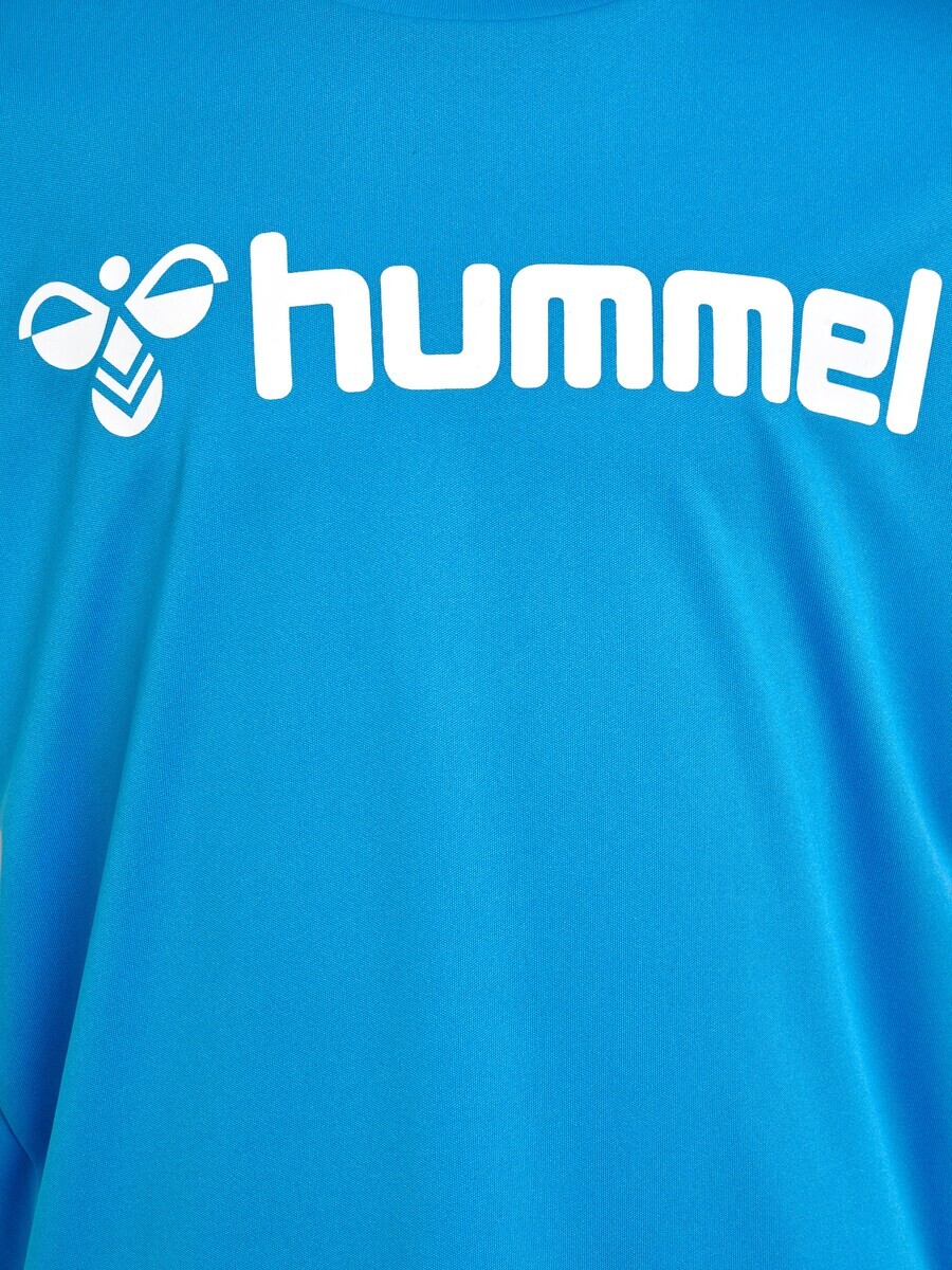 Спортивный топ Hummel Performance Shirt, цвет cyan blue — фото 4