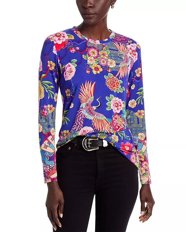 

Любимая футболка Джейн Johnny Was, синий