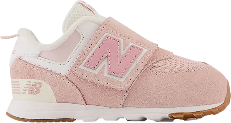 

Кроссовки 574 New-B Hook & Loop Toddler Wide 'NB Athletics - Crystal Pink', розовый