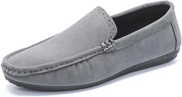 Лоферы мужские из замши, Grey SayfuR