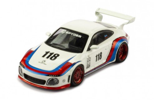 

Ixo Models Porsche Old & New 997 #118 Белый Синий 1:43 Moc321