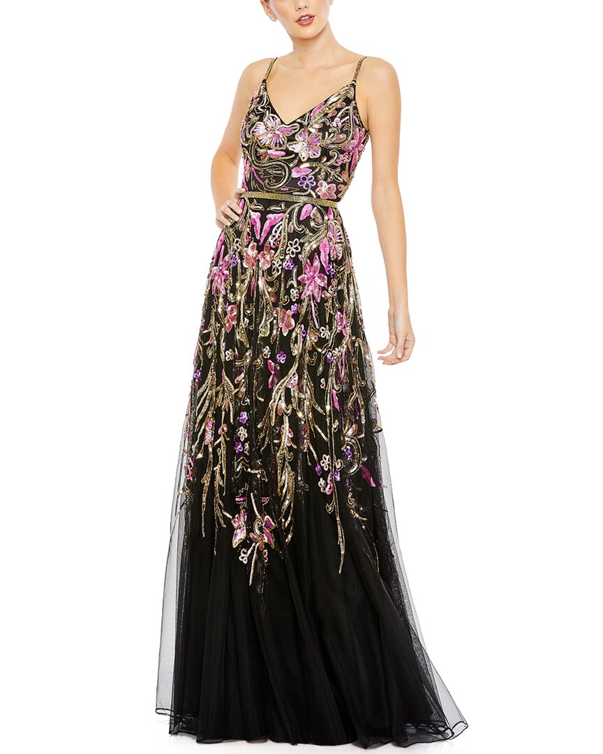 

Платье Mac Duggal, цвет black multi