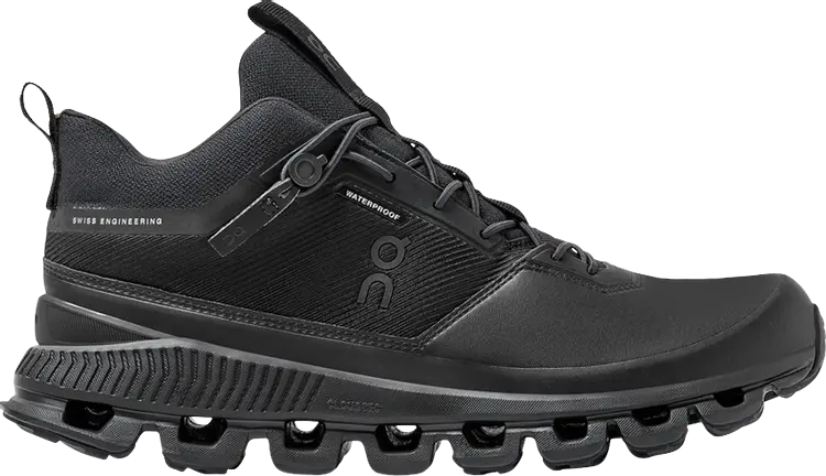 

Кроссовки Cloud Hi Waterproof 'All Black', черный