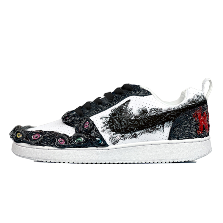 

Низкие мужские кроссовки для скейтбординга Court Borough Nike, Black