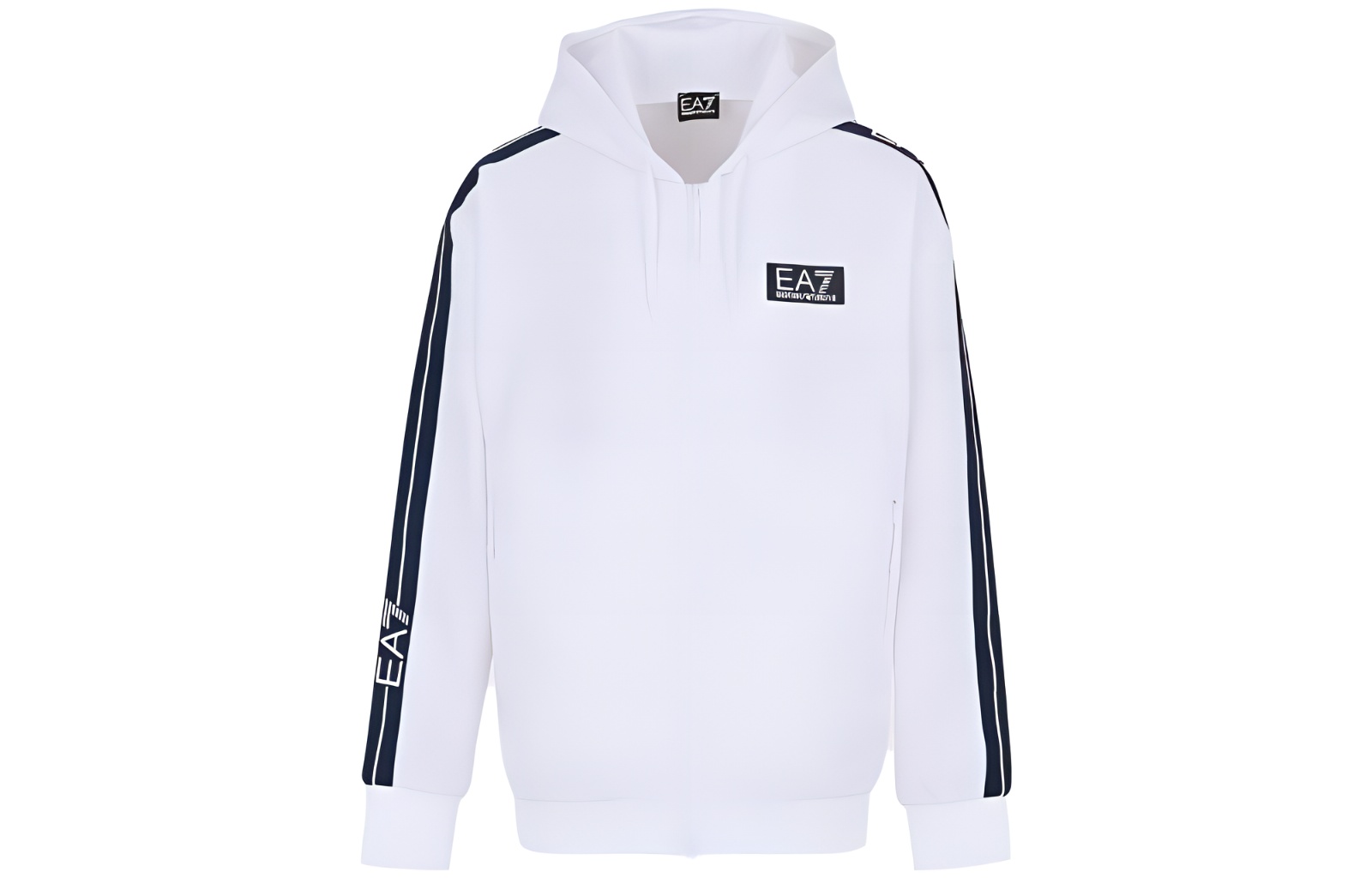 

EMPORIO ARMANI Мужская белая толстовка EA7 SS23