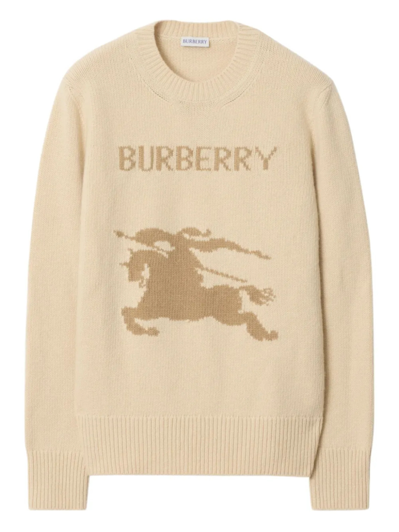 

Burberry свитер с логотипом EKD, нейтральный