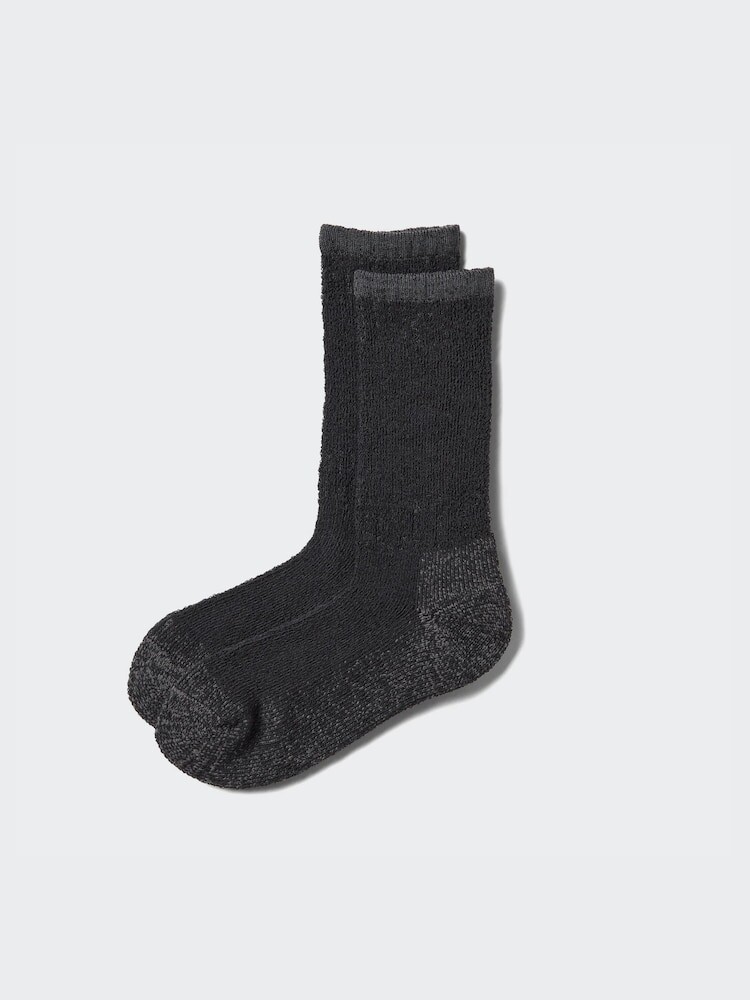 

Носки Heattech ворс Uniqlo, цвет 09 черный