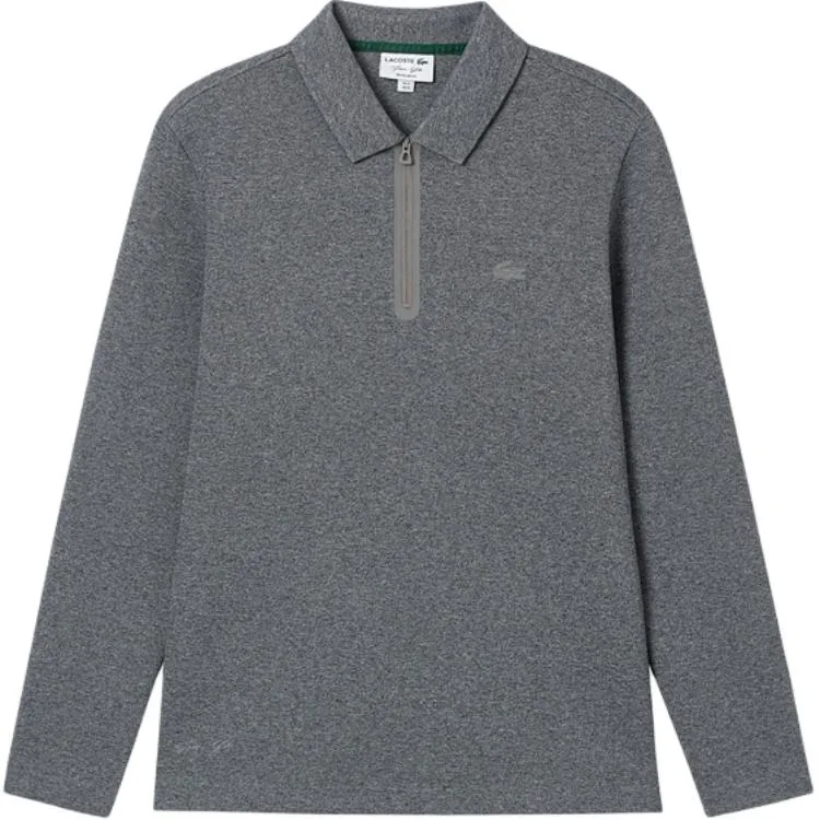 LACOSTE Футболка-поло мужская Moon Eclipse Gray/E8G с лацканом