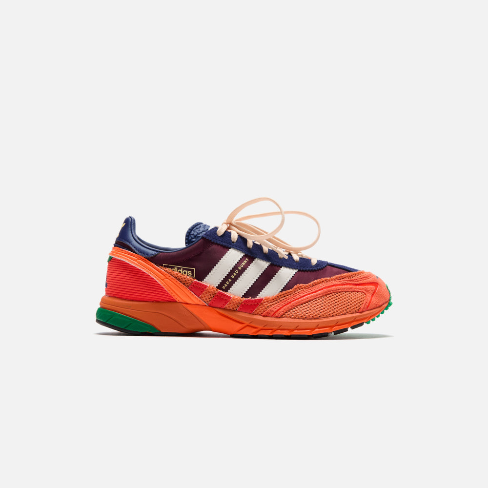 

Кроссовки adidas x Bad Bunny Adizero SL 72, цвет Maroon/Chalk White/Semi Solar Red