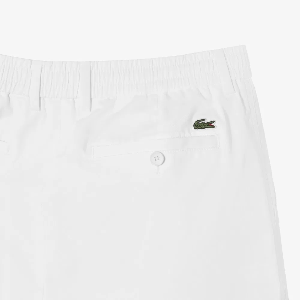 Мужские шорты-чинос бермуды белые от Lacoste — фото 3