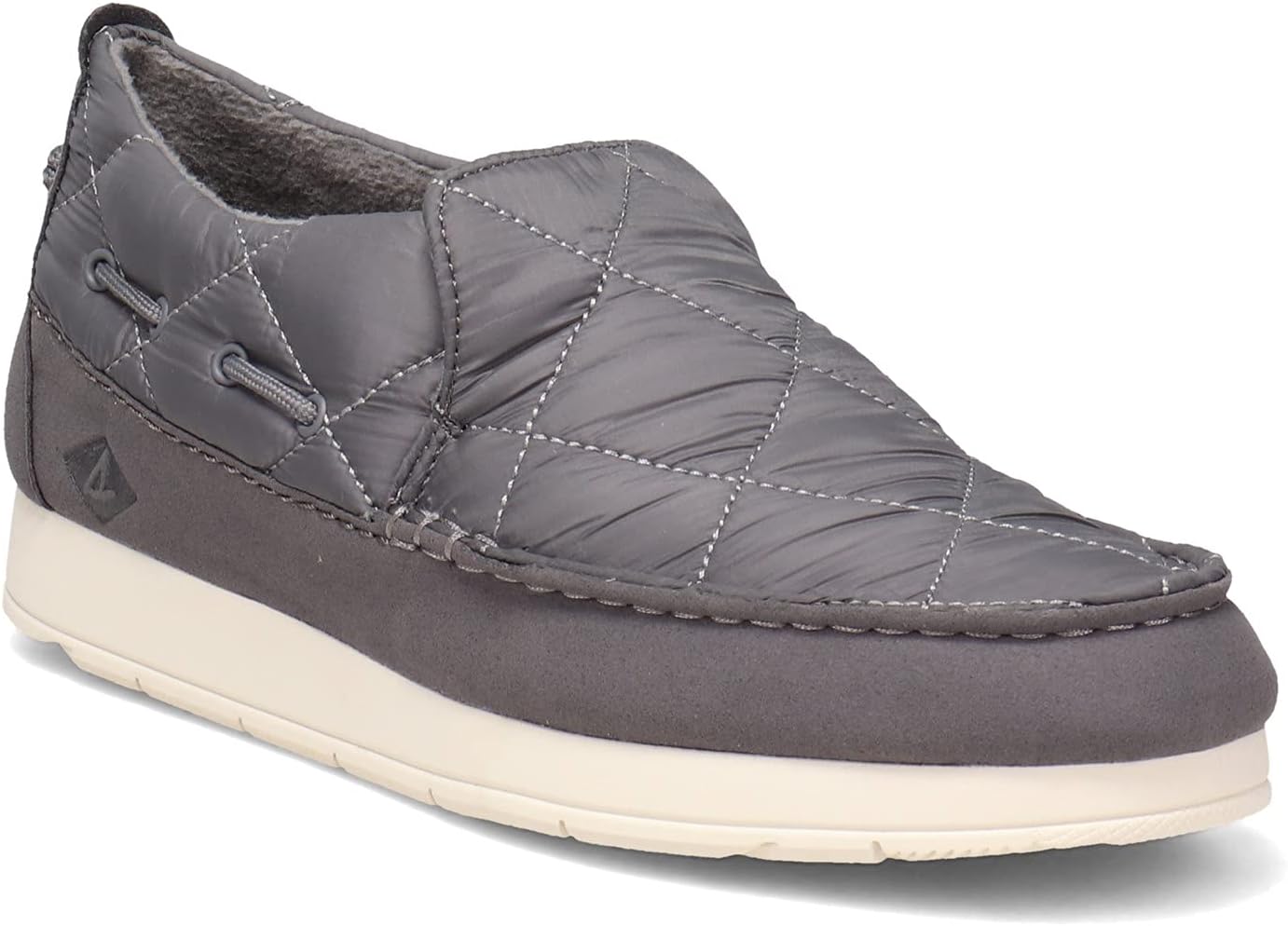 Зимние мужские мокасины Sperry Moc-Sider, серый — фото 2