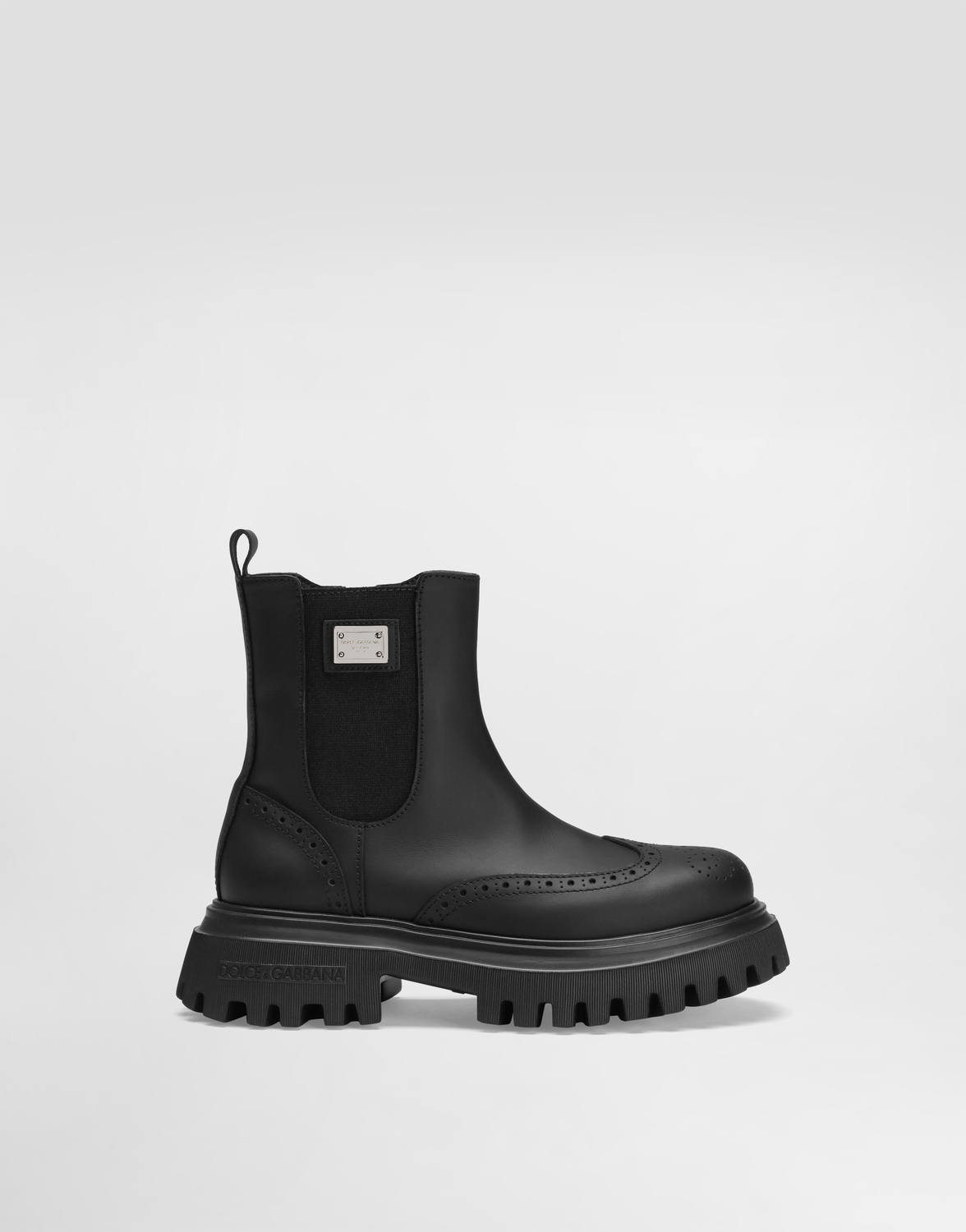 

Ботинки-челси из наппы (телячья кожа) Dolce&Gabbana, черный